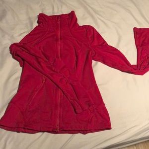 Zella sport zip up peplum back